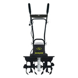 Sun Joe Electric Garden Tiller and Cultivator, Steel Tines, 13.5 Amp, 16 Inch, Black - Heavy Duty Gardening Machine