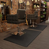 Thick Anti Fatigue Mat for Hairstylist Standing, 3'x5' Barber Floor Matt Under Salon Chair