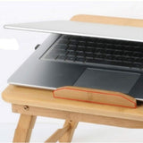 DDYYDS Lap Desk Bed for Laptop with Built in Pad Adjustable Stand for, Writing, Tray Table Tilting Shelf