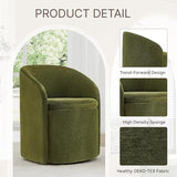 KISLOT Upholstered Dining Chairs with Casters