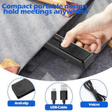 3 in 1 USB Computer Speaker with Microphone, PC Laptop Desktop Conference Speaker with Mic for Smart Home Office and Online Study