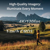 DJI Osmo Pocket 3 Creator Combo, Vlogging Camera with 1'' CMOS & 4K/120fps | 3-Axis Stabilization