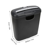 Paper Office Household Mute Supplies Electric Stationery 110V Mini Petite 220V EU Shredders (US Plug 100‑240V 110V) Fdit