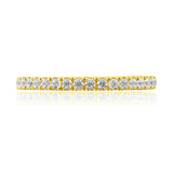 Oseew Lab Grown Diamond Wedding Band For womens Stackable Bands and Wedding Rings(yellow gold)