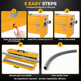 OTRUZPV 1/2"–2" PVC Conduit Heater Box, Electric PVC Bender Tool for Schedule 40/80 Heater Pipe with Temperature Control & Safety Shutoff