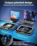 RGB Laptop Cooling Pad for 13-19 Inch, Max 3500RPM Gaming Laptop Cooler
