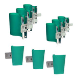 3D Vacuum Sublimation Heat Press Machine Muti-fuction Sublimation Machine Kit with 9 Pieces Rubber Clamp