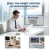 Garvee 12000 BTU Window Air Conditioner Unit with Remote Control, Cools Rooms Up to 550 Sq ft, 3 Cooling & Fan Speeds Quiet Operation, Digital Display, Easy Install Kit, for Bedroom, Office