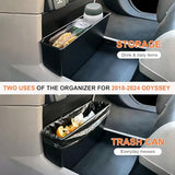 INTOPART Center Console Trash Can Compatible with 2018-2024 Honda Odyssey Accessories Car Trash Garbage Bin