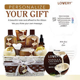 Gifts For Women Gift Basket for Women– 9 Piece Set of Vanilla Coconut Home Spa Set, Luxurious Gifts for Her, Bath and Body Sets Includes Fragrant Lotions, Large Bath Bombs, Coconut Oil