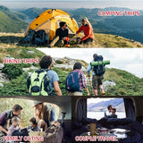 QEZER Ultralight Down Sleeping Bag for Adults with 600 Fill Power, Compact All Seasons Sleeping Bag for Backpacking, Hiking and Camping