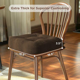 Codi 6 Pack Dining Chair Cushions, Thick Chairs Pads for Indoor