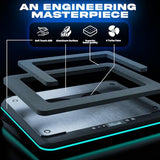 Turbofrost - Gaming Laptop Cooling Pad - 4 Powerful Turbo Fans - 4 x 4000 RPM, Laptop Cooler 2 Power Modes