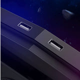 VZDUYHJ Notebook Computer Cooling Pad Silent Fan Water Power Supply, Horizontal Adjustable Mounting Bracket