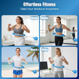 Infinity Hoop for Adults Weight Loss - 2 in 1 Adjustable Weighted Hula Hoop Plus Size with 28 Detachable Links, Massage & Exercise Hula Hoop