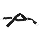 Yuecoom Neck Harness, Nylon Head Weight Lifting Harness Neck Strap, Weight Lifting Neck Exerciser Strength Fitness Exercise Belt Neck Weight Lifting Harness Gym Belt Head Exercise for Men Women Yuecoom
