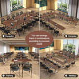 Folding Conference Table, 6 Pack