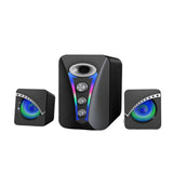 XDSRFVUY High Volume Wired Speakers with Microphone and Suitable for Desktop and Laptop Computers
