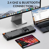 Keychron K10 Max Wireless Custom Mechanical Keyboard, QMK 2.4 GHz Bluetooth Full-Size