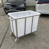 Industrial Dollies with Handle, Heavy Duty Hand Push Material Transport Trolley