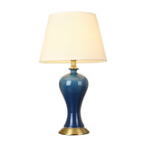 LENmzpomA Desk Lamp, Nightstand Lamp Blue Table Lamps