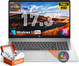 HP 17 Inch Laptop AI PC, 17.3" FHD IPS Display, AMD Ryzen 5 7430U, 32GB RAM, 1TB SSD