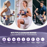 BECOJADDE Ankle Weights for Women Wrist Weights Set of 2 (2 lb Each) Adjustable Arm Leg Weight for Womens Men, Gradient Purple