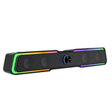 BXNSDFS LED Subwoofer Audio AUX Speaker Surround for PC Laptop Mobile Phone