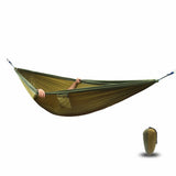 QZQHNYJ Hammocks 2 Person Parachute Hammock Lightweight Portable Hanging Bed Durable Camping Travel