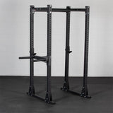 Titan Fitness Y-Dip Bar Fits X-3 Series Power Racks, Rack Mounted Dip Attachment, 550 LB Capacity, Dip Bar Station for Tricep Dips, Bodyweight Training, Calisthenics, Squat Rack