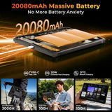 HOTWAV R9 PRO MAX 5G 20080mAh Rugged Tablet with Brackert and Stylus