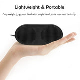 XDSRFVUY Computer Speaker Plug & Play Portable USB-Powered Horn 3W Output for PC Laptops