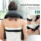 Snailax Cordless Neck Massager with Heat for Pain Relief Deep Tissue, 4D Kneading, Mothers Day Gifts, Rechargeable Shiatsu Back Neck Massager for Neck, Shoulders Back