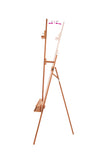 Mabef M/11 Wooden Lyre Easel, Adjustable Indoor Artist Easel, Beech Wood, Holds Up to 22 lbs, Height Adjustable Canvas Support