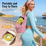 SOHIDAS Soft Hula Hoop for Adults 3.3lb Weighted Hula Hoops for Women Weight Loss Pilates Equipment Infinity Hoop Soft Spring Weighted Hoop, Yellow