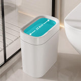 BXFIRS Intelligent Garbage Bin Made of ABS Material for Household Kitchen Bathroom Living Room Trash Cans(29.5 * 28.3 * 18cm)