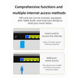 Bloepum Router Wireless Switch Speed 1200Mbps