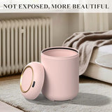 onlcuk Smart Bathroom Trash Can with Lid，3 Gallon Bathroom Garbage Can