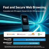 GL.iNet GL-E5800 NA MUDI 7 5G Tri-Band Wi-Fi 7 Travel Router with eSIM