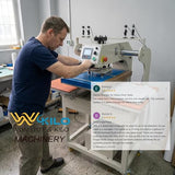 16x24 Dual Hydraulic Heat Press Machine, Commercial Shirt Press