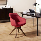 Art Leon Desk Chair No Wheels - Mid Century Modern Office Chair