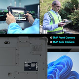 ONERugged M20J Rugged Tablet 12.2 Inch Windows 11 Pro, Intel N5105, 8GB 128GB SSD, IP65 Waterproof, MIL-STD-810H Tested, Dual Batteries