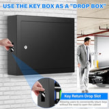 Key Organizer Wall Mount for Car Garage House Rental Office Business