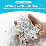 22-Sheet Commercial Heavy Duty Paper Shredder with 9.24 Gallon Pullout Bin