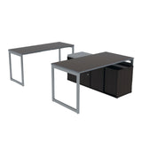 Alera ALELS593020ES Open Office 29-1/2 in. x 19-1/8 in. x 22-7/8 in. Low Storage Cabinet Credenza - Espresso Alera
