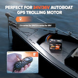 Litime 12V 100Ah Trolling Motor LiFePO4 Battery for Marine, Boat (3-Pack)