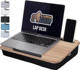 GORILLA GRIP Laptop Lap Desk with Phone Holder, Pillow Cushion Desks Fit Laptops up to 15.6", Gifts for Home
