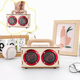 Build Your Own Bluetooth Speaker Kit - DIY STEM Gift for Teens 12-16, Wooden Speaker with LED Lights, Educational Electronics Kit for Boys Girls Age 8+