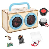 STEM Projects for Kids & Adults Age 8-12, Build Bluetooth Speaker Kit, DIY Crafts Science Experiment Electronics Sound Amplifier Set with LED Light, Birthday Gifts for Teens Boys 9 10 11 13 14 15 16