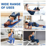 Bosaen Hip Thrust Belt, Hip Thrust Belt for Dumbbells Heavy, Booty Belt for Hip Thrust with 6.5mm Thick Non-slip Padding & 400lbs Load-Bearing
